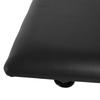 Foldable Keyboard Stool Padded Seat X Frame Chair Adjustable Height Piano Bench Black