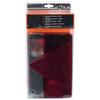 Feu de remorque - impex sas - 553908 - 6 fonctions - dimensions 217x138x52 mm - rouge