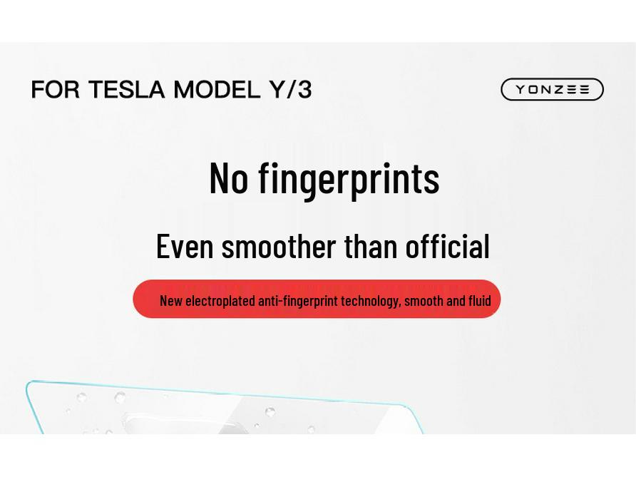 Tesla Model 3/Y Yoke Refresh Screen & Console Protection Kit: Tempered Glass & HD Film