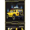 1/24 Off-Road Version Tank 300 Jeeps Car Alloy Car Model Diecast Metal Toy Off-road Vehicles Car Model Sound and Light Kids Gift