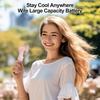 Xiaomi Portable Fan, Mini Fan, USB Rechargeable 3 Adjustable Speed, Foldable Handheld Personal Eyelash Fan for Girls Women,