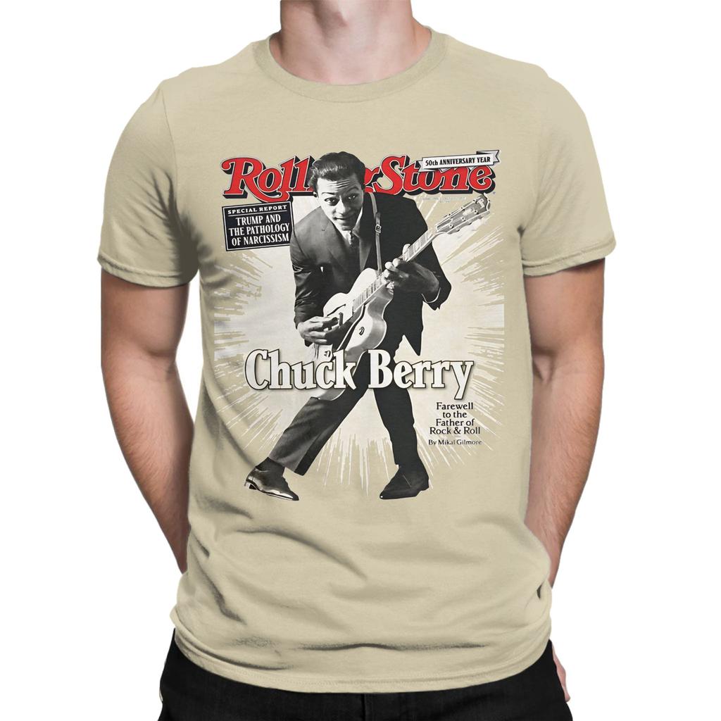 Chuck Berry Cover Album Funny 100 Cotton Tshirt Chuck Berry Tees Tops For Unisex