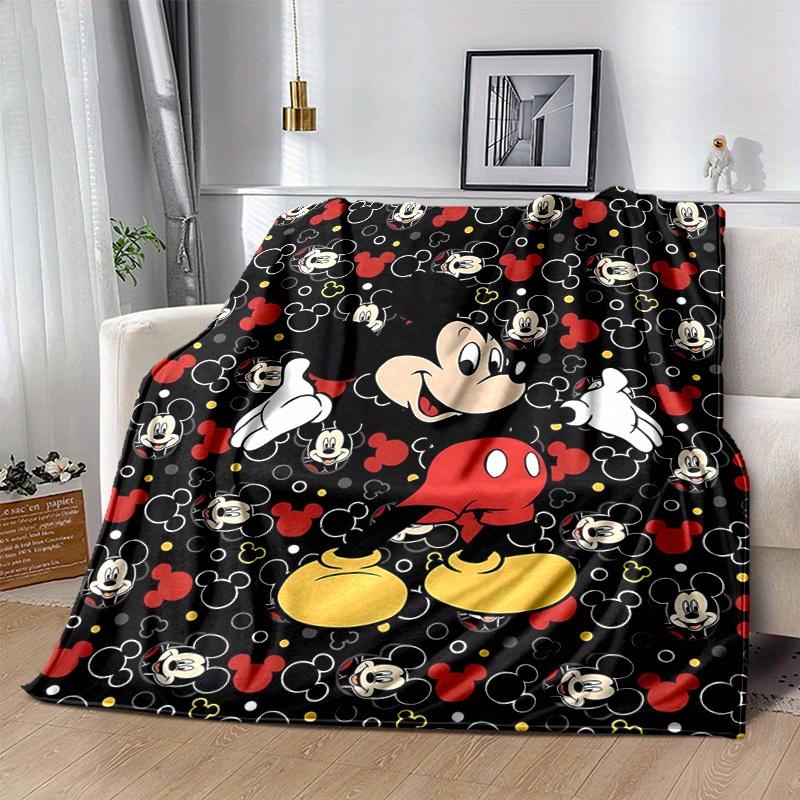 1pc, Cozy Mickey Mouse Home Decor Blanket: Perfect Gift for Bedroom, Living Room, Travel, Camping, Car