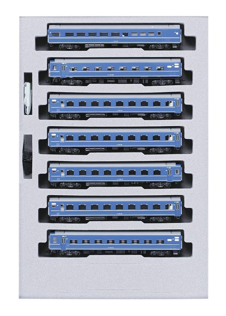 KATO N Gauge 24 Series 25 Type Sleeper Express Fuji Additional Set Railway Model Passenger Car 7-Car 10-856