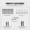 Handrail Arch #3 Fits 3 or 4 Steps Matte Black