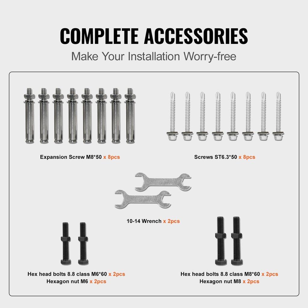 Handrail Arch #3 Fits 3 or 4 Steps Matte Black