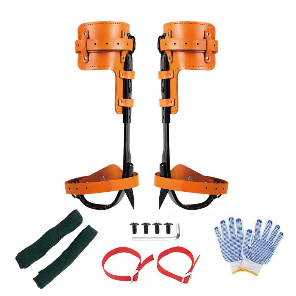 Height Adjustable Upright Tree Climbing Tool Strong Load Capacity Anti-slip Tree Climbing Gear Safety Thicken
