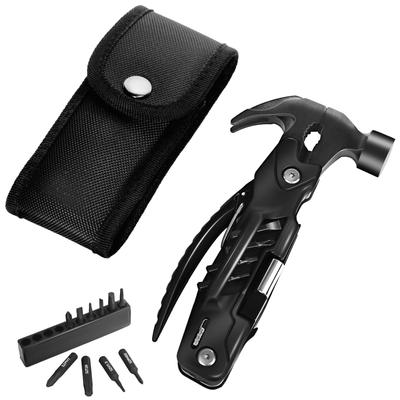 GRIPREX Camping Gear Outdoor 14 Types Tool Box with Pouch Survival Pouch Multi-Tool (Nylon Included)