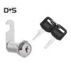 Drawer Lock with 2 Keys Heavy Duty Zinc Alloy Universal File Cabinet Wardrobe Furniture Storage Locker Door Mailbox Toolbox Cam Lock Replacement