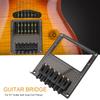 Metal Roller Saddle Bridge Humbucker Pickup Mount for TL Guitar Replacement Parts