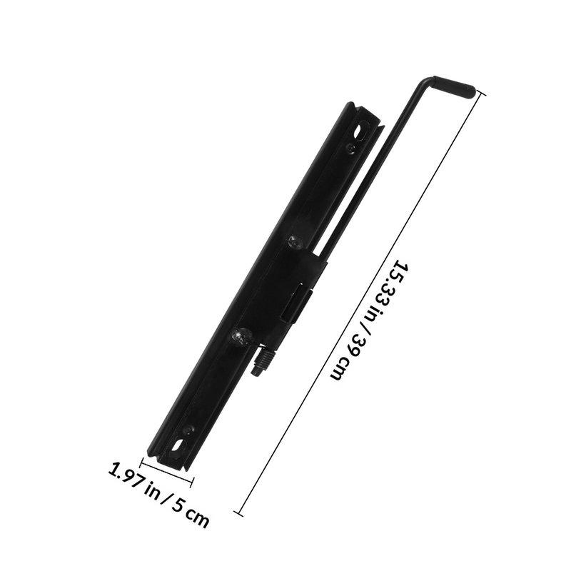 1Pair Sturdy Iron Seat Slider Rails Universal Car Seat Bracket Sliding Track for Easy Installation Optimal Driving Comfort