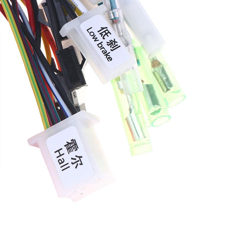 Controler motor fără perii cu undă sinusoidală 36V 48V 20A - 350W-500W Pentru bicicletă electrică, compatibil cu conectori SM