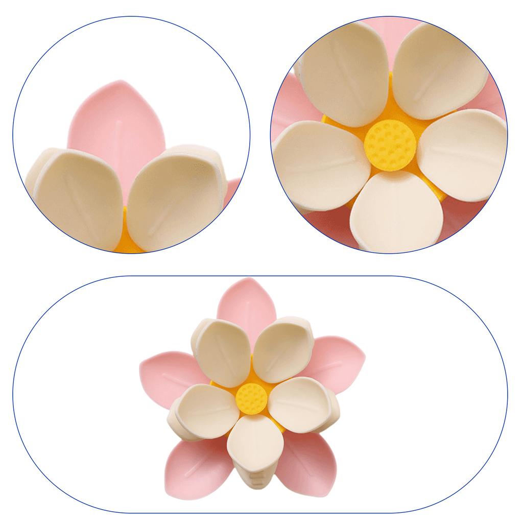 Food Clips for Food Storage Portable Snack Sealer for Restaurant Bakery Home Refrigerator Stickers Flower Shape Food Clips