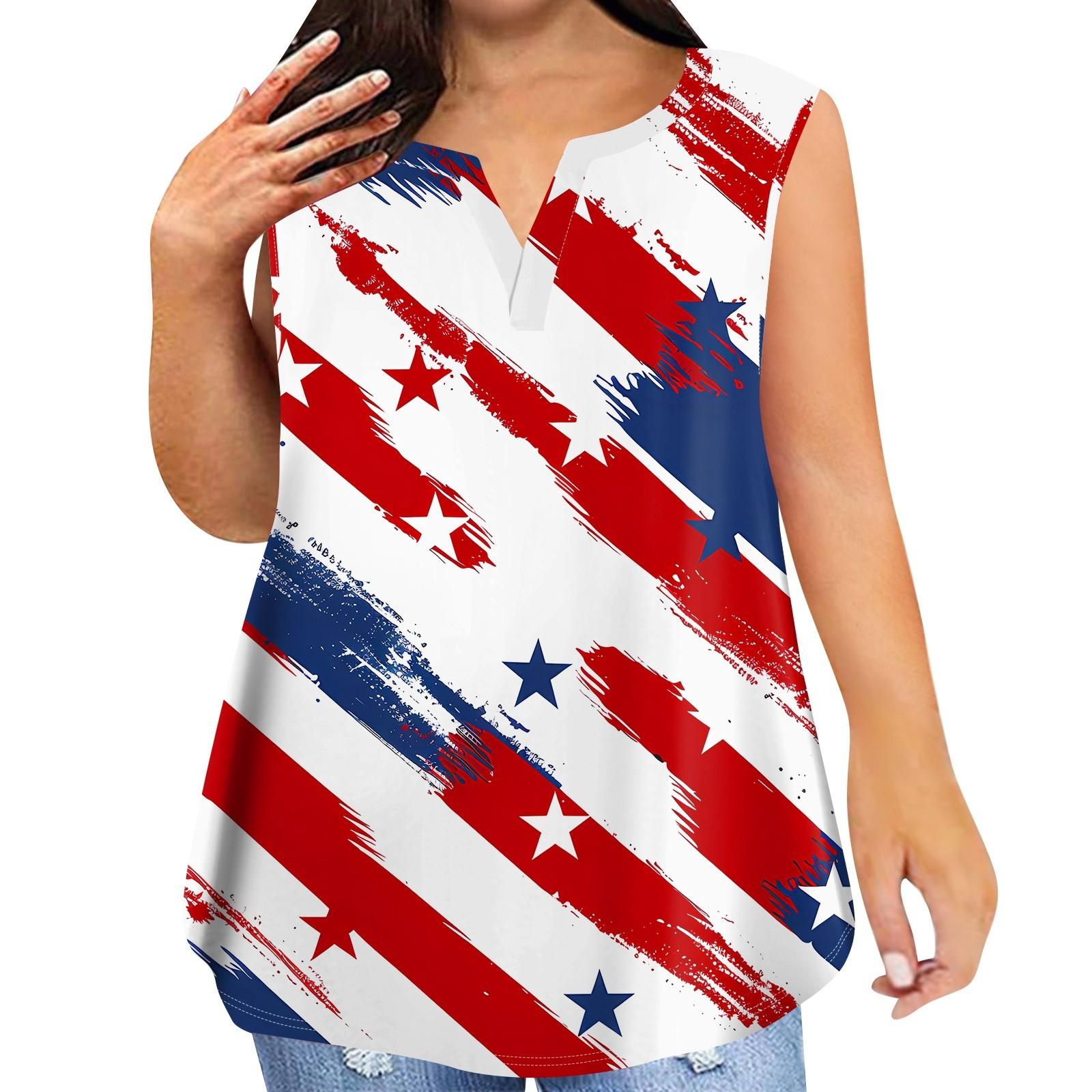 

Женская модная повседневная футболка без рукавов большого размера с v-образным вырезом и принтом, топ XL белый