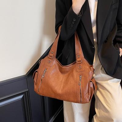 Hot Selling Tote Bag with Large Capacity for Women's Commuting, High-end Single Shoulder Crossbody Bag for Women's Versatile Armpit Handbag