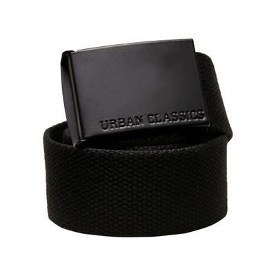 Urban Classics Mens Logo Canvas Buckle Waist Belt