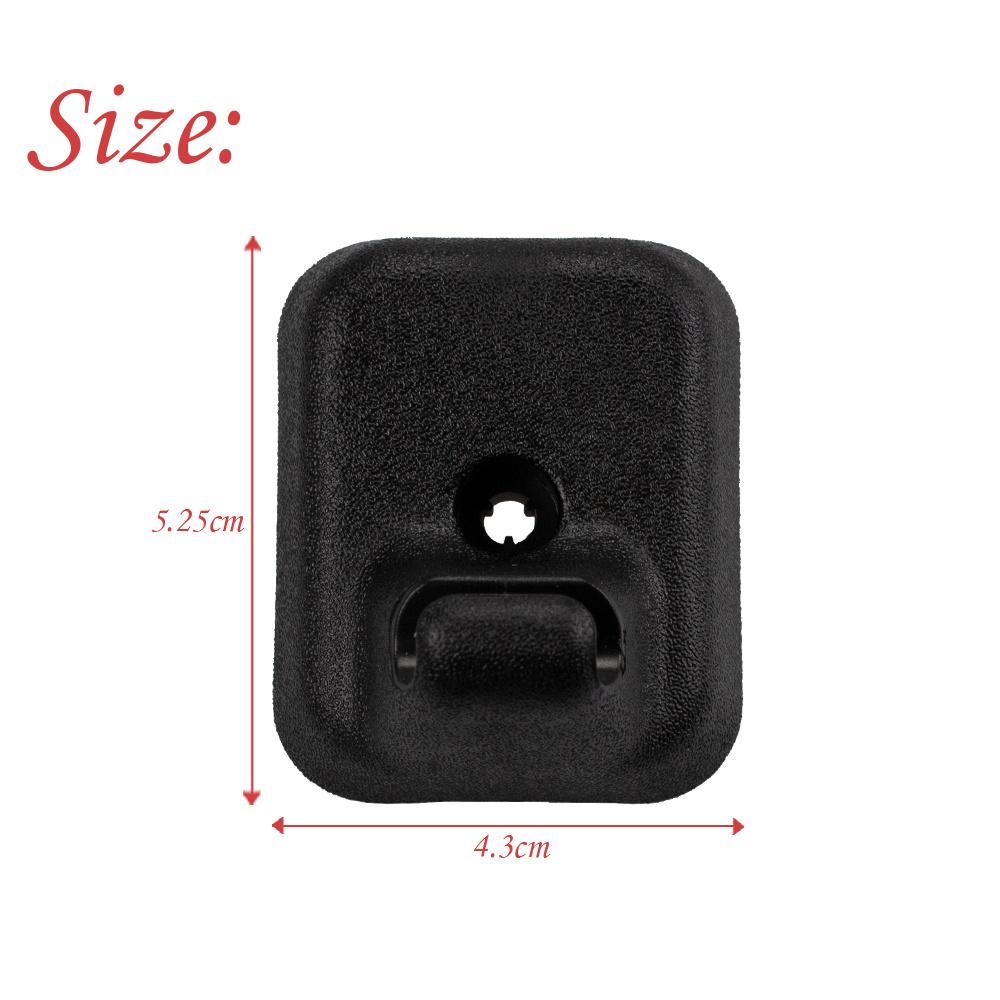 Pair New Sun Visor Holder Retainers Clip Grey and Black  Fits  For Ford F-150 2009-2014 Car Auto