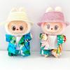 For 17cm Labubu Doll Clothes Fashion Clothes Shirts Dresses Doll Clothes Color Match Shorts Dolls Accessories Cute Decoration Little Clothes
