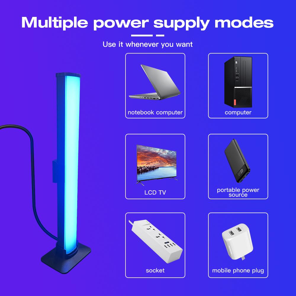 ZigBee 3.0 RGBCCT 4W Light Bar GLEDOPTO DC5V USB Tuya Smart Life SmartThings Homey Alexa App Voice RF Remote Control Night Light