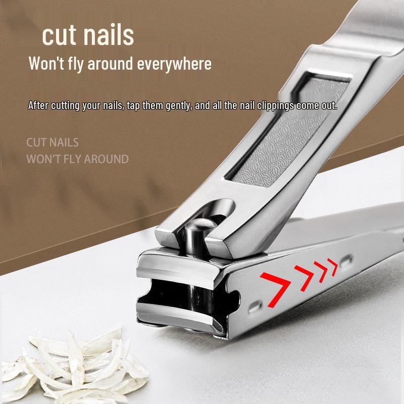 8dílná manikúrní sada z nerezové oceli s potiskem loga: Kleštičky na nehty, nůžky a nástroje připravené k darování