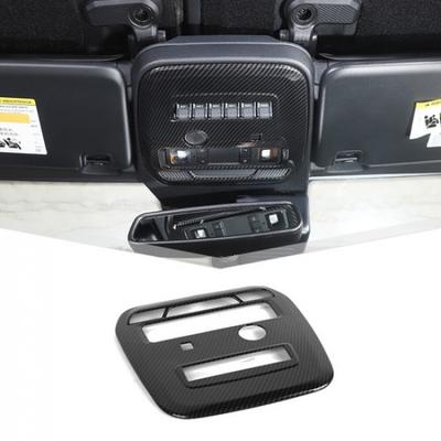 Interior Front Reading Light Lamp Cover Trim for Ford Bronco + Carbon Fiber