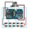 10 Cores 18650 Battery Storage Box for Ryobi 18V P108 Li-ion Battery Plastic Case Charging Protection Circuit Board PCBA P103