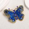 1PC Butterfly Brooches Colorful Crystal Vintage Jewelry Gifts Luxury Rhinestone Brooch Clothing Pin For Women Girls