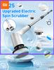 Electric Cleaning Brush, Waterproof Long-handle, Multi-functional Household Floor Brush, Electric Brush, Floor Scrubber