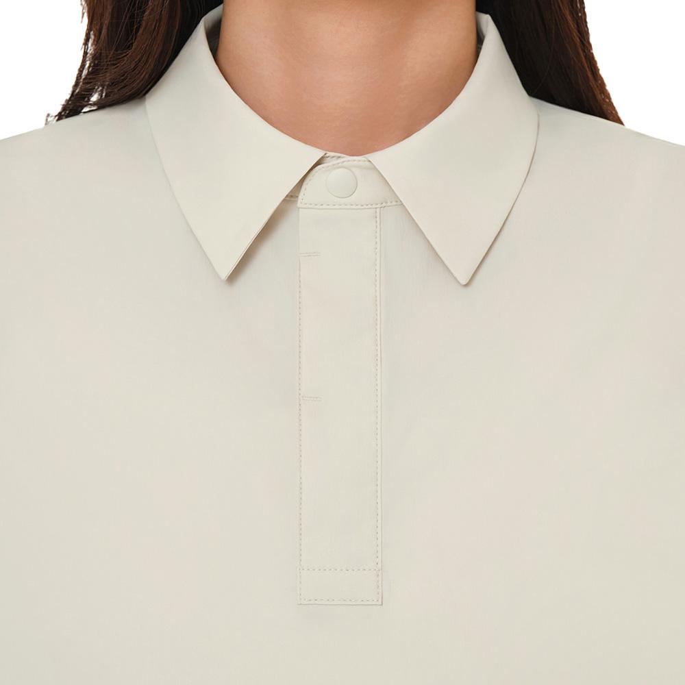 ANDAR Woven Breeze Polo Dress