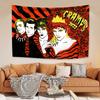 Rock Band C-Cramps Tapestry Music Poster Wall Hanging Bedroom Dorm Decor Party Or Concert Background Cloth Friend Gift