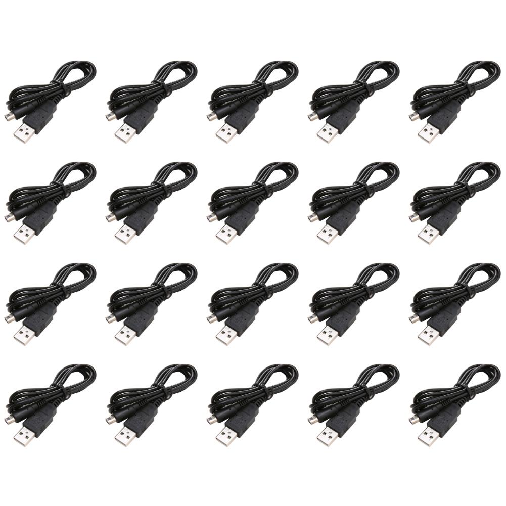 10/20Pcs 1M USB Charger Cable Charging Data Sync Cord Wire USB Data Cable Charger Cable for 2DS NDSI 3DS 3DSXL NEW 3DS NEW 3DSXL