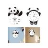 Animal Wall Clock Cartoon Home Decor Animal Collection Adorable Wall Hanging Clock for Bedroom Nursery Office Farmhouse Kitchen