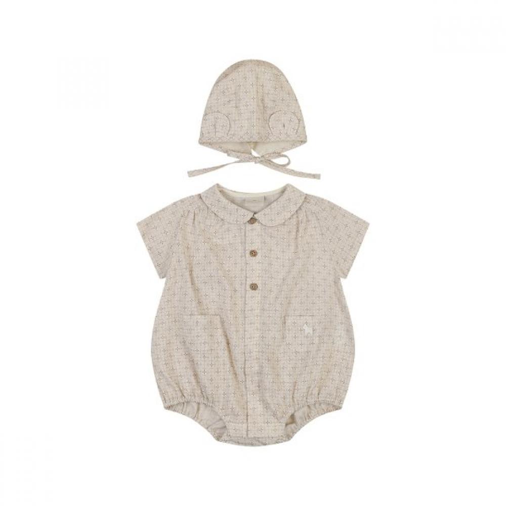 Ettoi Alor Cara Bodysuit Set 07t3 27905 BEIGE/6M