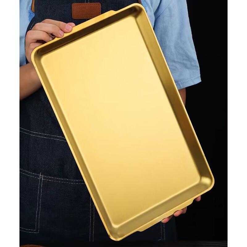 Korean Style 304 Stainless Steel Rectangular Serving Tray