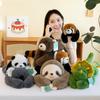 Back Bao Panda Koala Raccoon Plush Toy With Soft Fabric For Children Sleep Decor