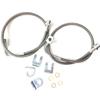 L37A-Extended Rear Brake Lines For Jeep Wrangler JK 2007-2018 4-6 Inch Of Lift 89708