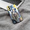 M-Mob -Psycho -100 Black Soft Silicone Phone Case for Samsung Galaxy A73, A71, A72, A70, A53, A52, A51