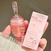 Vasetto di Miele Olio Labbra Balsamo Labbra Frutta Fresca Lunga Durata Idratante Olio Labbra Trasparente Rossetto Liquido Lucidalabbra Trucco Cosmetici