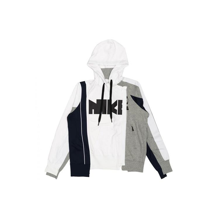 (WMNS) Nike x sacai Double-Zip Hoodie 'Obsidian' Women's CD6303-711