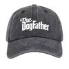 "The DogFather" Parody Dog Owner Vintage Baseball Cap