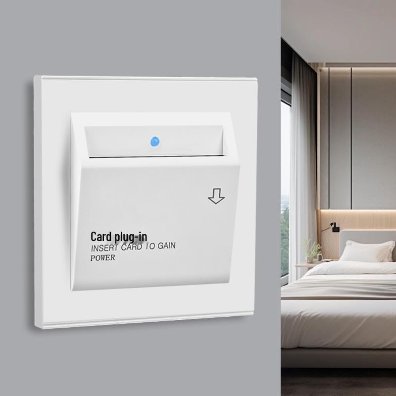 Universal 40A Card Power Switch for Hotels and Guesthouses