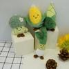 Veggie Plush Keychain White Cabbage Broccoli Corn And More