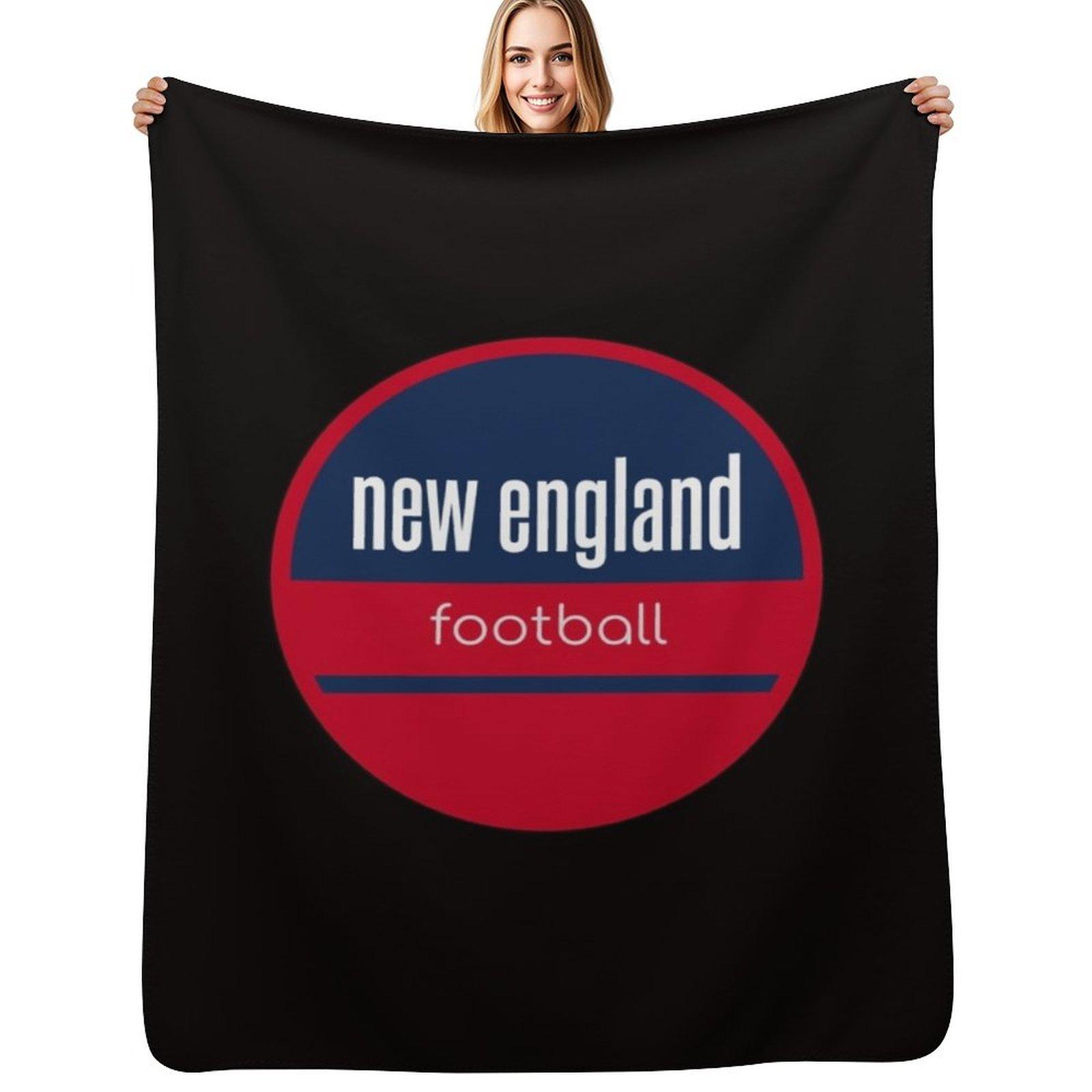 

New england football Throw Blanket Cozy Microfiber Throw Blanket for Home Bedroom 102x76cm(40x30in)