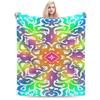 Light In Flowers Mandala Custom Soft Gift An UltraSoft Micro Fleece Blanket