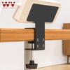 Black/White Under Desk Power Strip Holder – No-Drill Cable Management Tray for Outlet Fixing, Wire Organizing & Shelf Storage