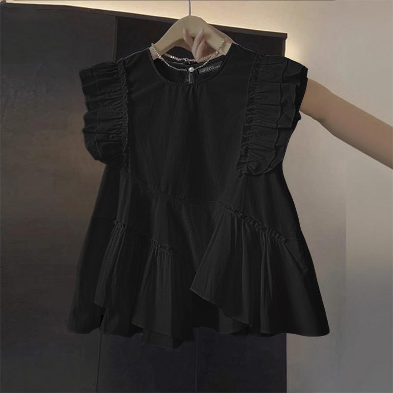 ZANZEA Women Casual Round Neck Solid Color Summer Sleeveless Tank Tops