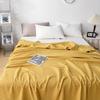 Skin-Friendly Waffle Weave Breathable Air Conditioning Blanket