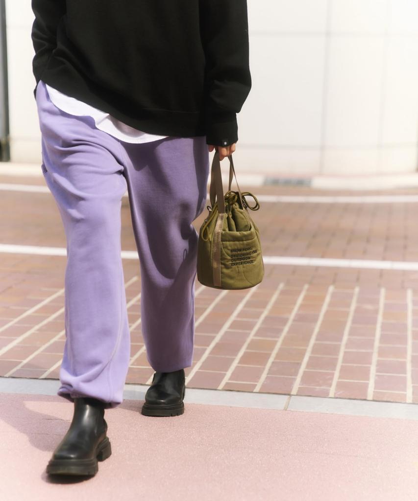 Snow Peak Garment Dyed Pants and Size L PA-25AU003, Men's Women's, Purple,