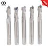 5 PCS 1/4" 2 Flute Carbide End Mill 2-1/2" Overall Length New