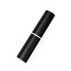4Pc Black Car Door Stickers Carbon Fiber Plate Car Sticker Sill Scuff Cover Anti Scratch Decal Universal For All